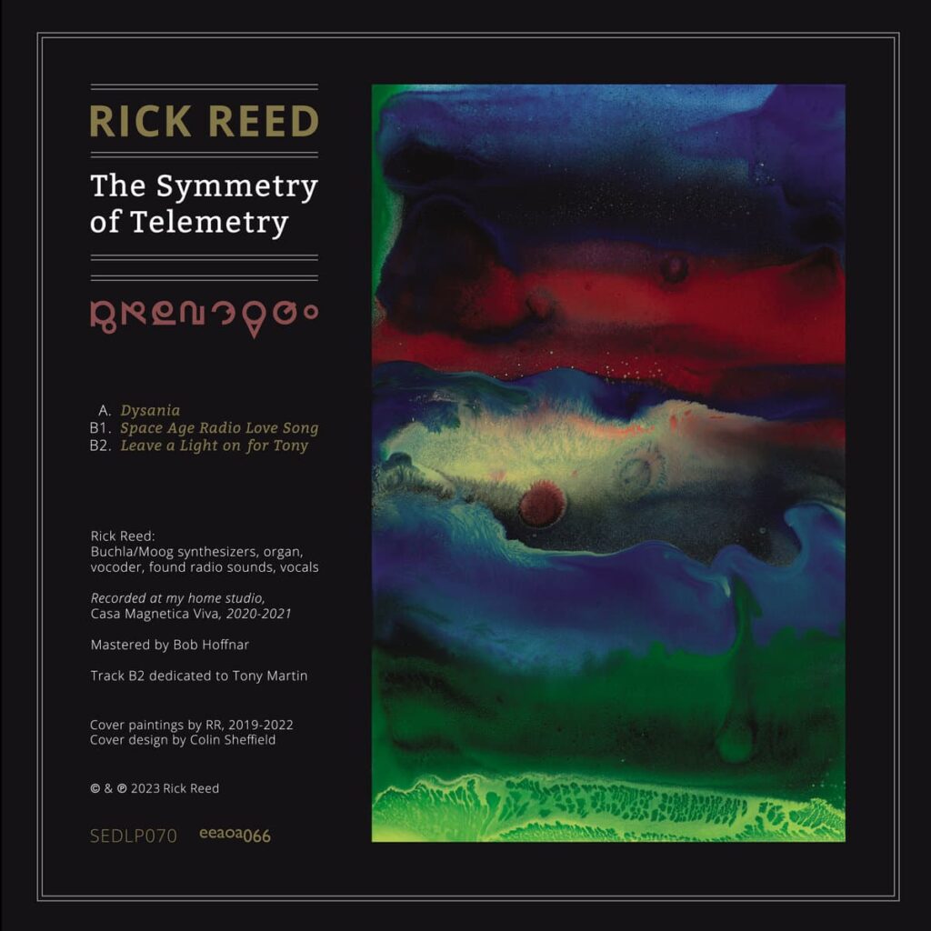 Anxious Magazine Rick Reed – The Symmetry of Telemetry